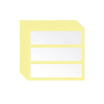   10 fül minden 3 fiókállványra Öntapadó címkék TB KES S