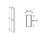 Tegometall Függőleges Oszlop 8X3 H210cm, fehér