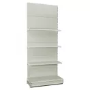 Tegometall H Polckonzol Párban 25 cm, Fehér