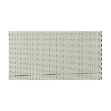Tegometall Hátfal Rl Perforált L125 H40cm, Fehér