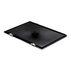 TK400 zárófedél 400x300 mm ládára, fekete
