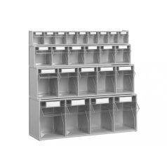 V401 Fox Billenőfiókos Rendszer szürke