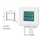 V401 Fox Billenőfiókos Rendszer szürke