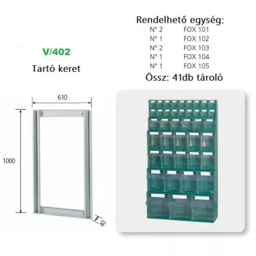 Fox V402 Keret (1000 mm)