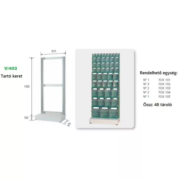 Fox V403 Keret (1500 mm)
