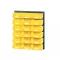 V/640-1 Műanyag Fali Tároló Rendszer sárga
