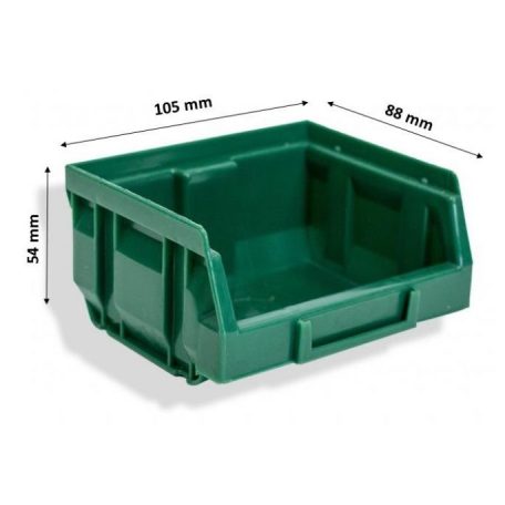 V/640-1 Műanyag Fali Tároló Rendszer zöld