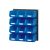 V/640-2 Műanyag Fali Tároló Rendszer Kék Bull 2 Dobozokkal
