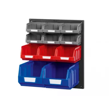 V/640 M  Műanyag Fali Tároló Rendszer