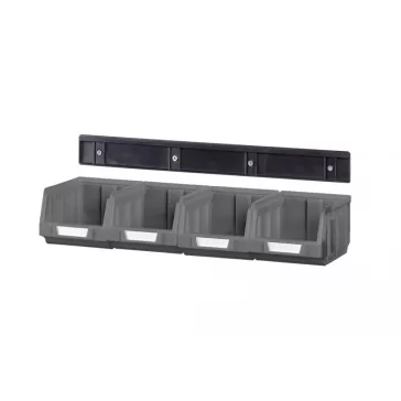 V/940-2 Fali Műanyag Tároló Rendszer, szürke