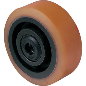 Öntöttvas Kerék Pur Futófelülettel 100, 350 kg