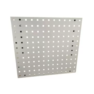 Perforált szerszámtartó fal, 494x456mm, világosszürke