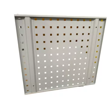 Perforált szerszámtartó fal, 494x456mm, világosszürke