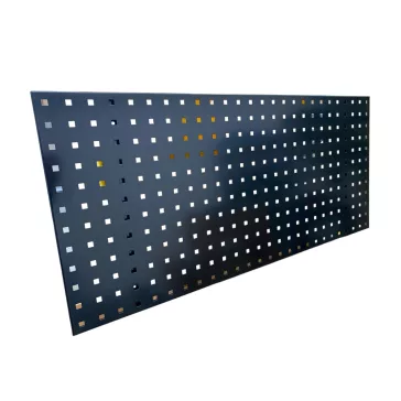 Perforált szerszámtartó fal (450x1000mm), fekete