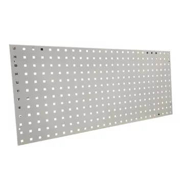 Perforált szerszámtartó fal (450x1500mm), világosszürke
