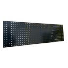 Perforált szerszámtartó fal (450x1500mm), fekete