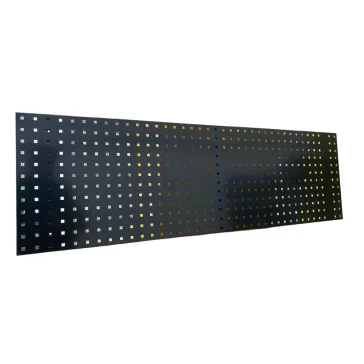 Perforált szerszámtartó fal (450x1500mm), fekete
