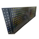 Perforált szerszámtartó fal (450x1500mm), fekete