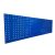 Perforált szerszámtartó fal (450x1500mm), kék