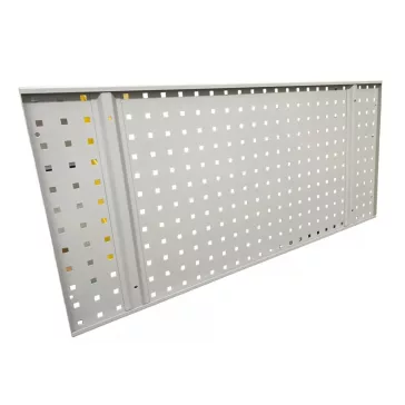 Perforált szerszámtartó fal (450x1500mm), világosszürke