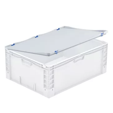 Csuklós fedél 800x600 mm Basicline, Szürke
