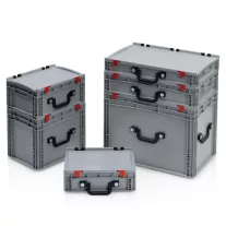 TBA Euro láda fedéllel és fogófüllel