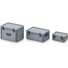 AUER Euro láda Pro zsanéros fedéllel 