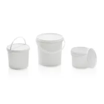 Kerek fedeles vödrök