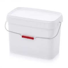 Vödör Fedéllel Négyszögletes