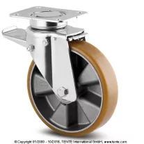 Alumínium kerék PUR futófelülettel 200 kg - 3000 kg