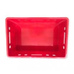 E2 Húsipari láda 600x400x200 mm, piros, orig.