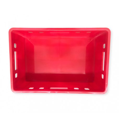 E2 Húsipari láda 600x400x200 mm, piros, orig.