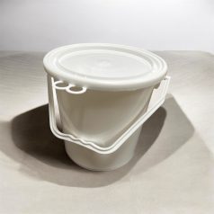   Vödör Rápattintható Fedéllel Kerek, műanyag fogantyúval 10l