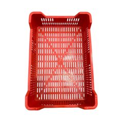 M10 rekesz, piros, orig. anyagból