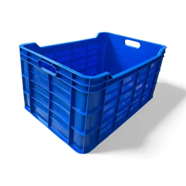 M30 láda, orig. anyagból, kék, 60x40x30 cm