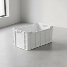 M30 láda, orig. anyagból, 60x40x30 cm, fehér