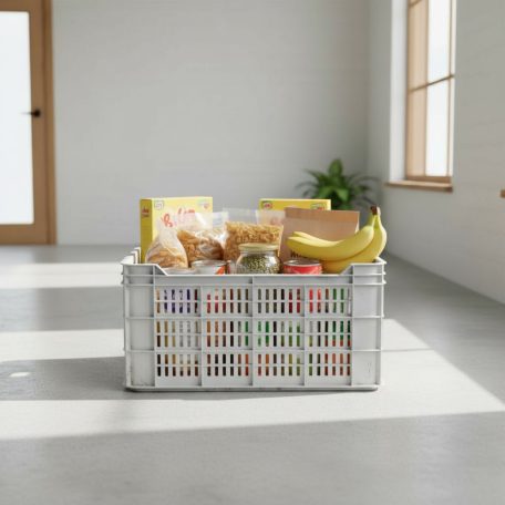 M30 rekesz, fehér orig. anyagból, 60x40x30 cm