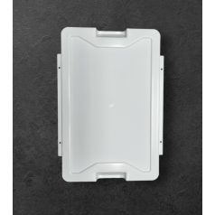 M rekesz-láda fedél, fehér