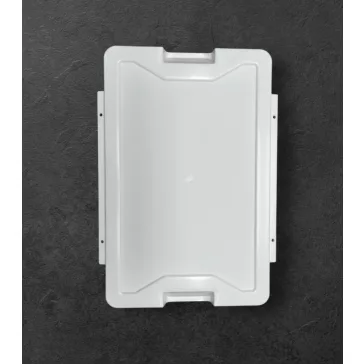 M rekesz-láda fedél, fehér