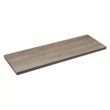 Polc szürke sonoma tölgy 60x25 cm, Laminált 18mm Vastag